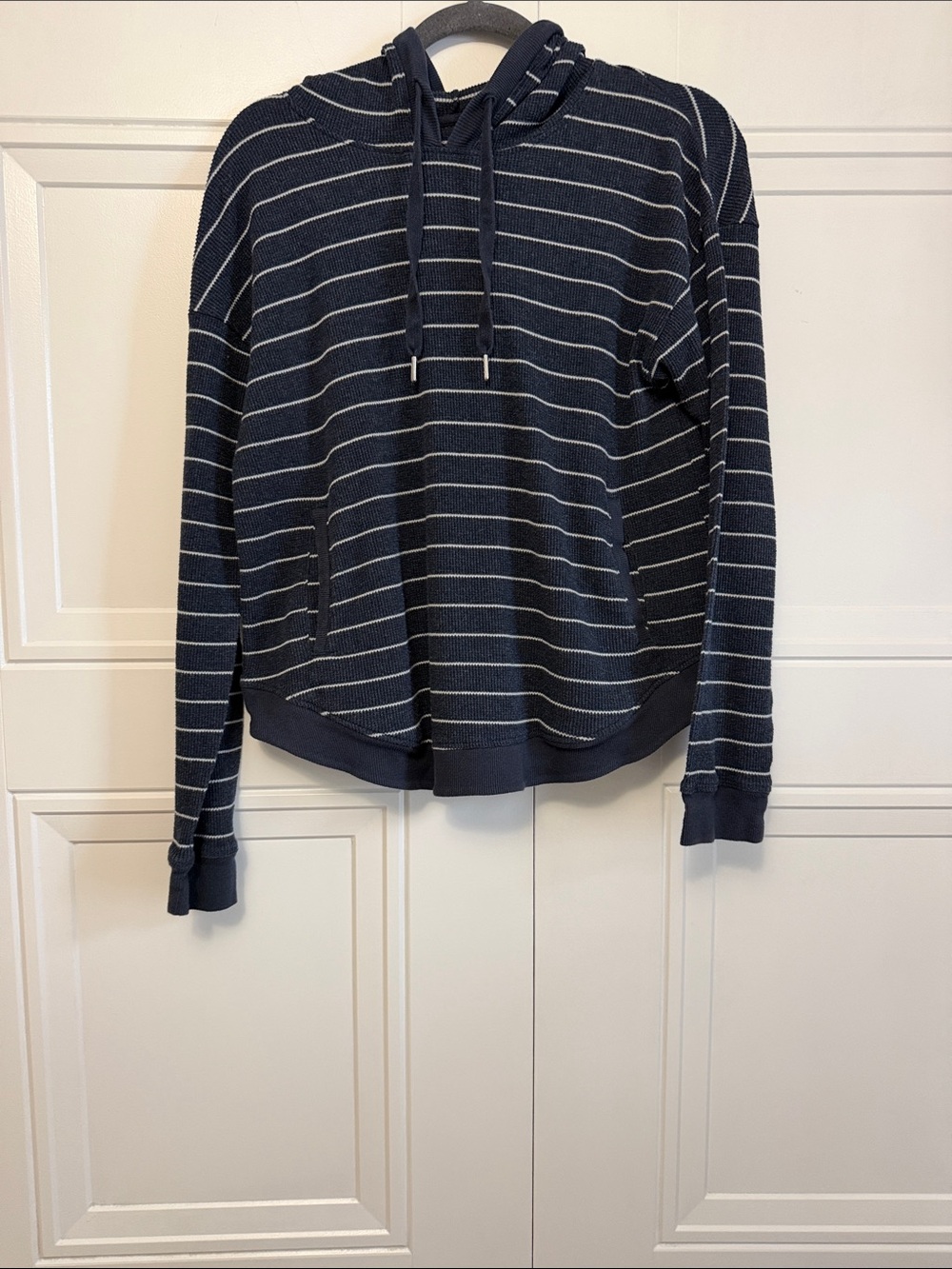 Kookaburra UGG Navy and White Striped Hoodie